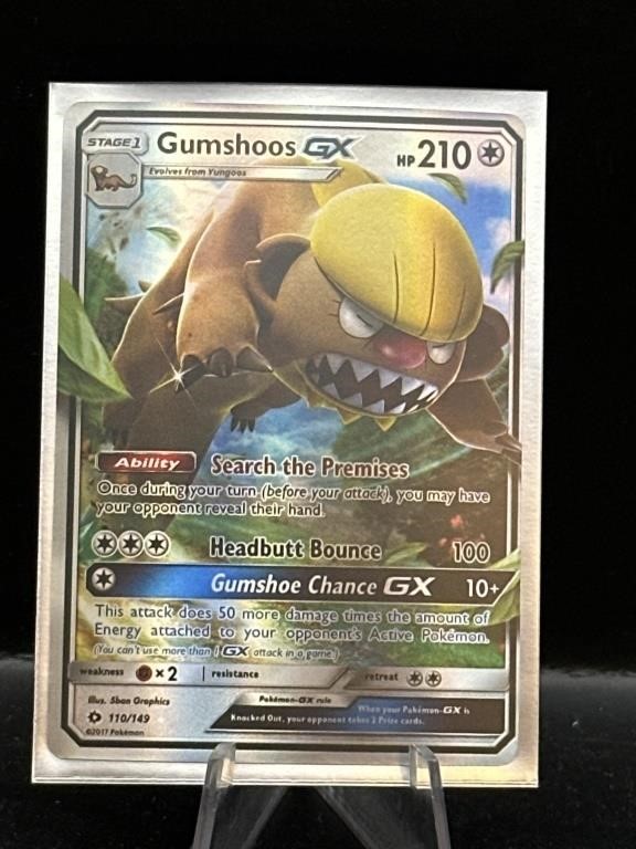 Pokémon gumshoos GX