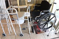 Wheelchair, Potty Chair, Walker & Walking