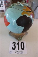 Vintage McCoy World Globe Cookie Jar