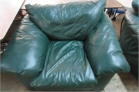 Green Pleather Matching Chair