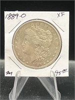 90% Silver Morgan Dollar 1889-O