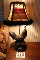 Rooster Lamp with Shade(R2)