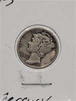 90% Silver 1941-s Mercury Head Silver Dime