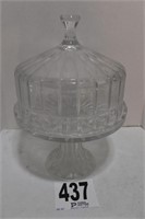 Heavy Shannon Crystal Cake Stand with Cover(R2)