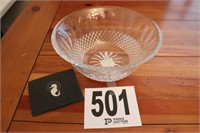 Waterford 9" Colleen Lead Crystal Bowl(R4)