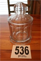 Vintage Heisey Glass Tobacco Jar(R4)