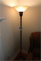 Floor Lamp with Glass Shade(R5)