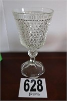 Vintage Glass Pedestal Dish(R5)