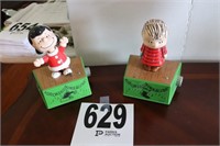 (2) Hallmark Peanuts Music & Motion Figures(R5)