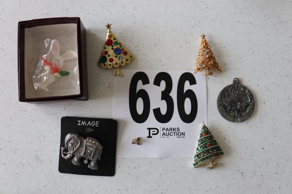 (4) Ladies Brooches & Miscellaneous(R5)