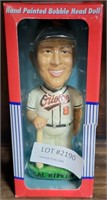 GENUINE HAND PAINTED ORIOLES BOBBLE HEAD DOLL