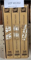 STAR WARS TRILOGY SPECIAL EDITION VHS VIDEOS