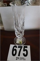 Waterford Heartfelt 8" Lead Crystal Stem Vase(R5)
