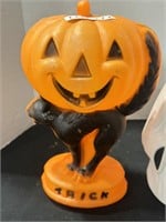 TWO HALLOWEEN BLOW MOLDS