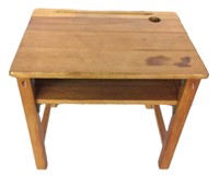 Wooden School Desk