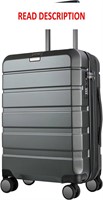 $100  Carry-On Luggage Steel Grey