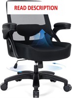 $160  Big & Tall Ergonomic Mesh Desk Chair  Black