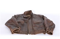 Vintage Colebrooke Brown Leather Jacket