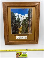 Mount Rushmore Golden Anniversary Signed Photo