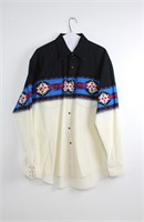 Vintage 90's Wrangler Pearl Snap Western Shirt