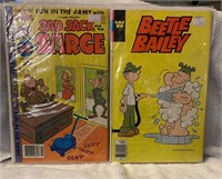 Beetle Baily and Sad Sack and the Sarge Comics