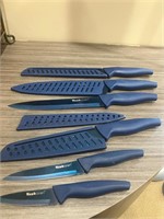 Wanbasion Blue Professional Knife Chef  Stainless