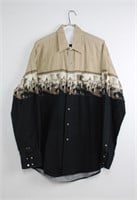 Vintage 90's Roper Pearl Snap Western Shirt L