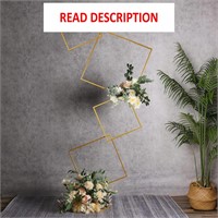 $40  YALLOVE 6.25Ft Wedding Backdrop Stand  4 Tier