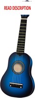$36  21 Inch Kids Guitar  Blue Wooden Ukulele Toy