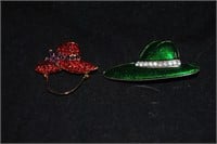 Hat broaches