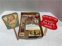 FLAT OF ADVERTISING ITEMS & MORE - SOME LOCAL