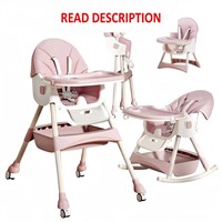 $86  6-in-1 Baby High Chair  Adjustable  Foldable