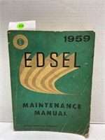 1959 EDSEL MAINTENANCE MANUAL