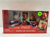 JOHNNY LIGHTNING COCA-COLA POSTER CAR COLLECTION