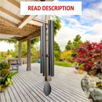 $40  Wind Chimes  44  4 Tubes  Outdoor (Black)