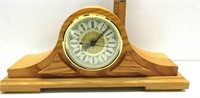 Vintage Mantel Clock, untested Battery Operated