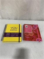 2024 PAPER PLANNER NOTEBOOKS 2PCS 9 x7IN