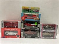 LOT OF 7 - 1:43 DIE CAST COLLECTIBLE CARS