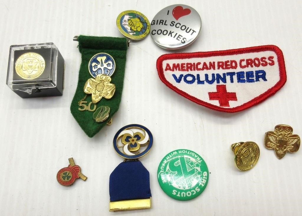 Girl Scout & Shirt Pins
