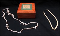 Shell Necklace & Trinket Box
