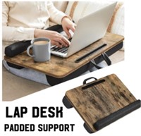 LAP  DESK / PADDED SUPPOR CUSHIONS  / MODEL