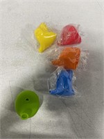 SILICONE BABY SIP LIDS, 5 PC