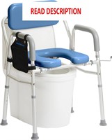 $80  Padded Raised Toilet Seat for Elderly/Disable