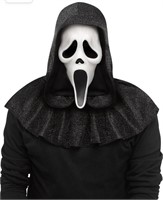 FUN WORLD, ADULT SIZE GHOST FACE MASK