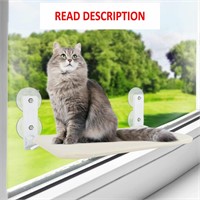 $27  Cat Window Perch with Strong Suction Cups