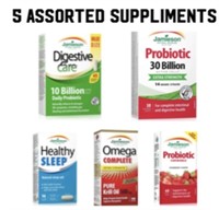 5 ASSORTED SUPPLEMENTS / JAMIESON NEW SEALED