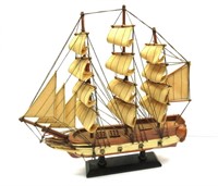 Heritage Mint Wooden Ship 13.5"T x 13"W