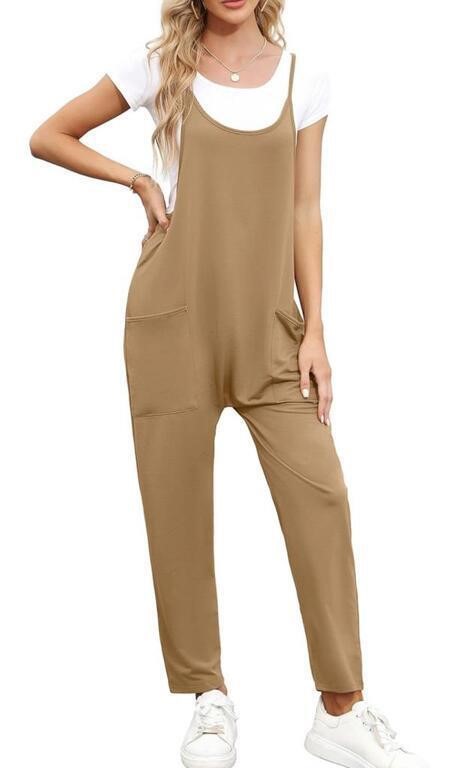 BYOAUO JUMPSUIT FOR WOMEN CASUAL SLEEVELESS