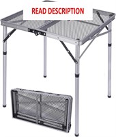 $55  Folding Grill Table  24x24  Adjustable