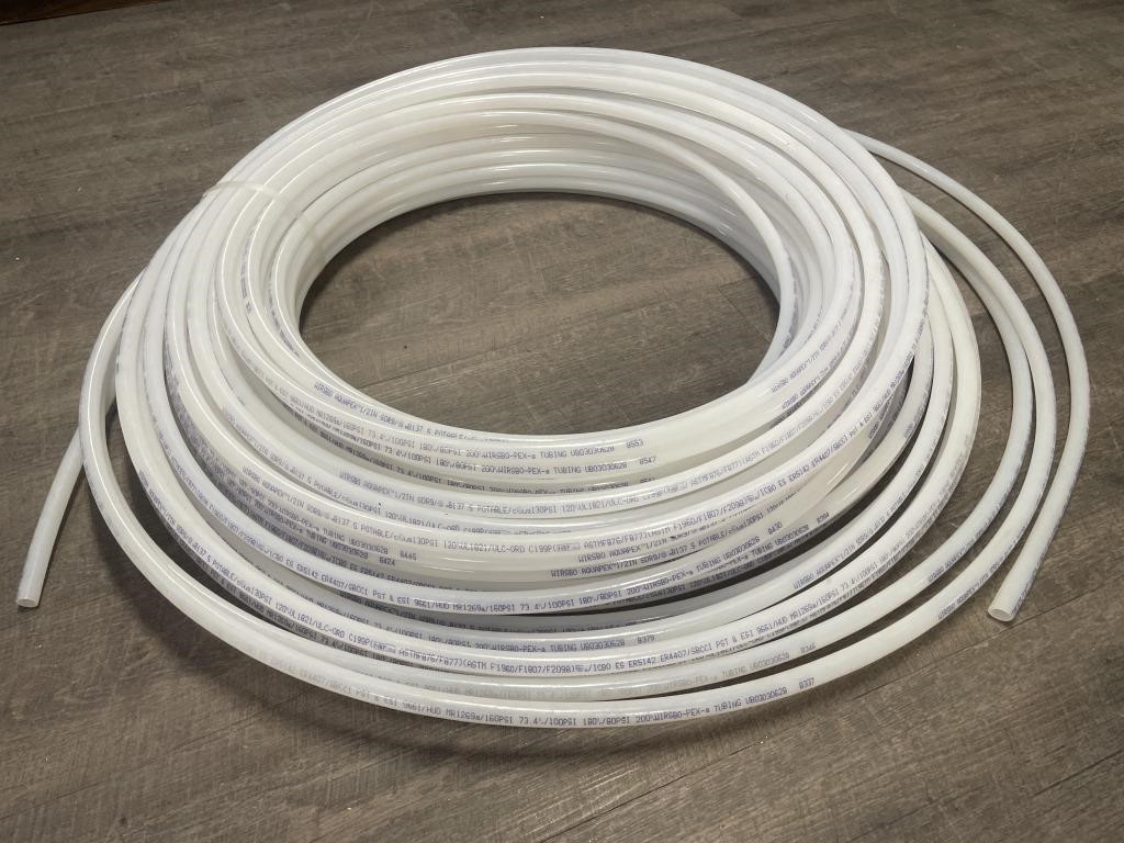 Roll of Aquapex 1/2” Tubing. Undetermined length.